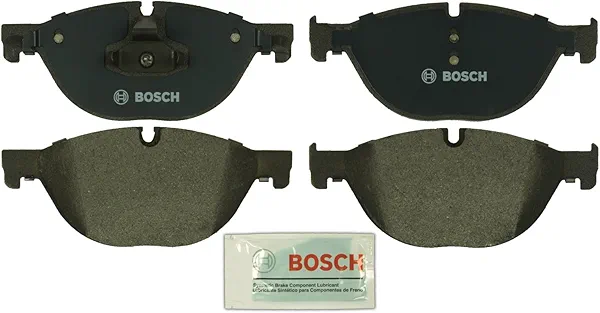 BOSCH BP1409 QuietCast Premium Semi-Metallic Disc Brake Pad Set - Compatible with Select BENTLEY; BMW 528, 535, 550, 650, 740, 750 (i, GT, Ld, Li, xDrive), ActiveHybrid 7; Rolls-Royce + More; FRONT