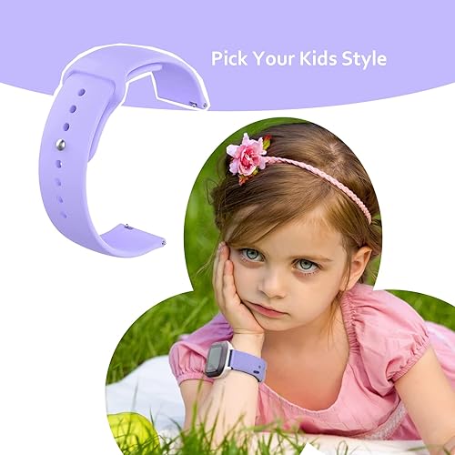 Miniatura 5 de NewJourney Correa de reloj compatible con SyncUP para niños, paquete de 3 correas compatibles con Tmobile Sync UP para niños, correa de reloj