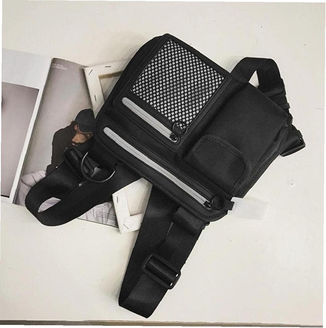 Chest Rig Bag Mens Shoulder Bags Hip Hop Streetwear Functional Waist Packs Adjustable Pockets Waistcoat for Men Women