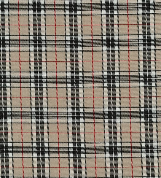 Polyviscose Check Digital Print Thomson Camel Modern Beige and Black Tartan 65% Polyester 35% Viscose 150cm/60 Wide Woven Print for Quilting, Sewing, Patchwork, Bunting