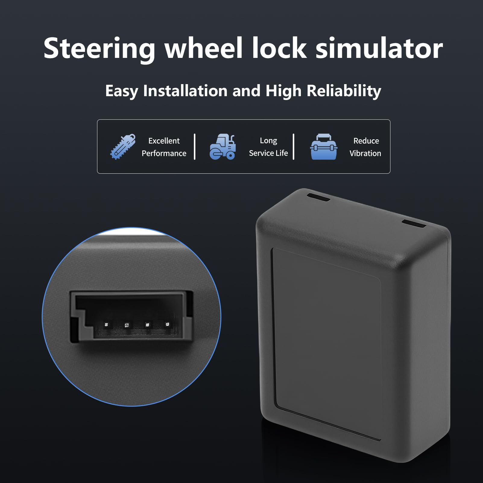 Emulatore di blocco Lenkradschloss Simulator Direction compatibile E84 E87 E90 E60 E61 E81 E82 E87 E90 E91 E92 E93