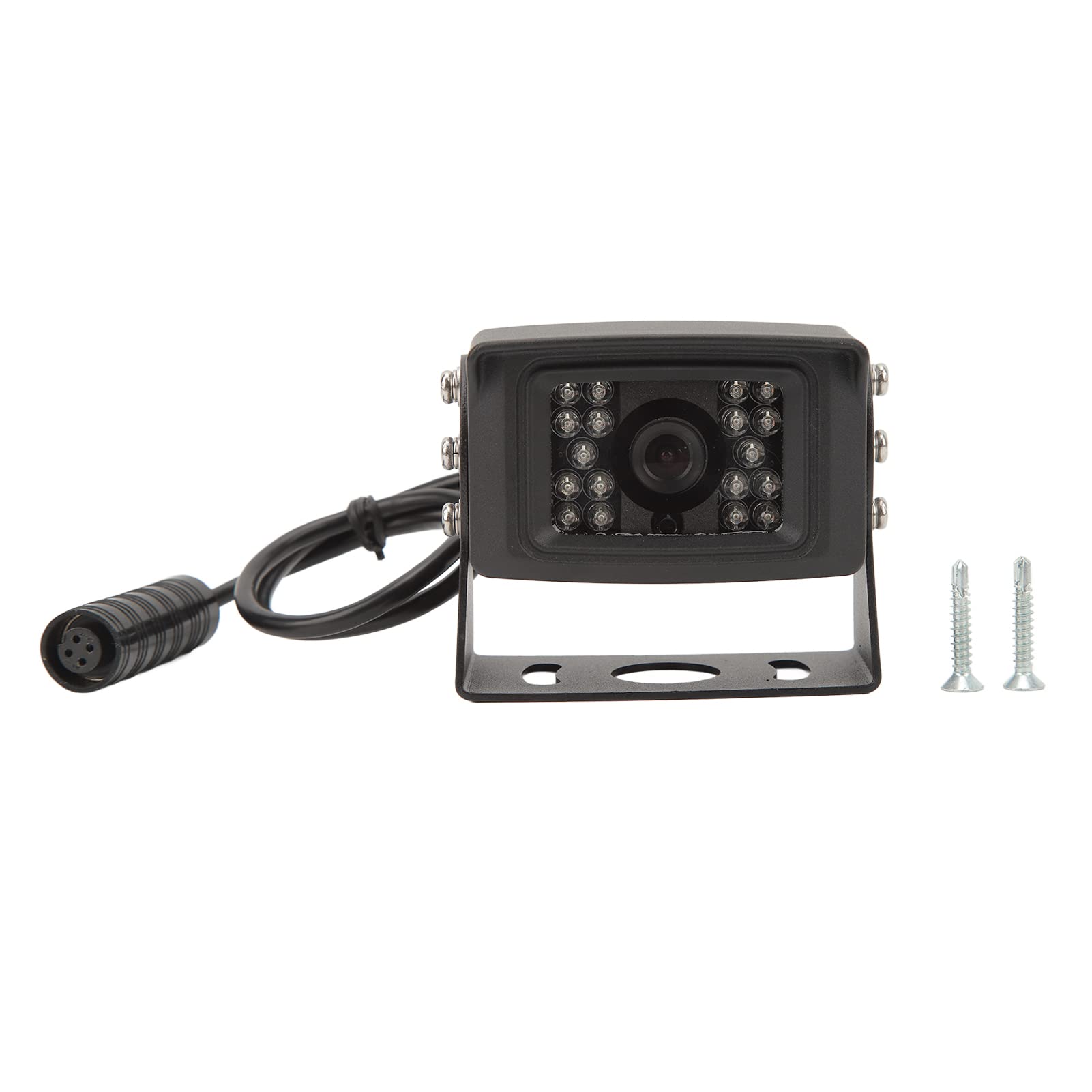 Telecamera posteriore impermeabile 1080p con visione notturna e 18 luci LED a infrarossi per camion, , auto (NTSC)