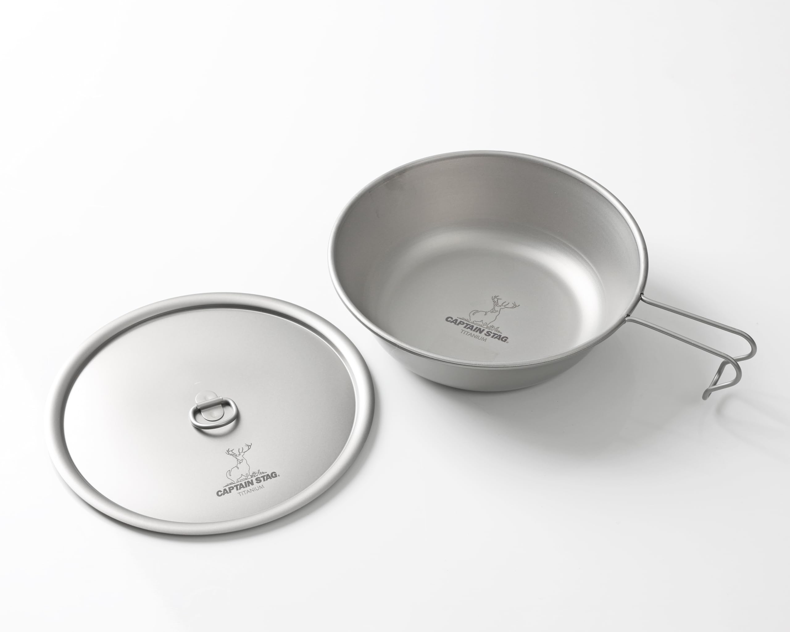 Japanese Camping Cooker Captain Stag Stainless Steel Ramen Cooker - 1 ...
