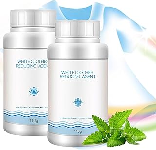 Household White Clothing Reducing Agent,Clothes Reducing Agent for White Clothes,White Clothing Stain Remover,Remove Stains Reducing Agent,Stain Remover for White Clothes (2PCS)