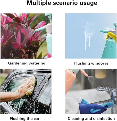 Miniatura 6 de JoyTube Pulverizador de bomba de jardín, pulverizador de presión de mano de 68 oz0.5 galones con válvula de seguridad y boquilla ajustable, botella