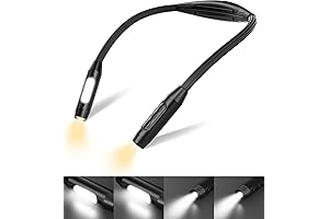 LED Neck Reading Light: Illuminate Your Crochet Creations Hands-Free