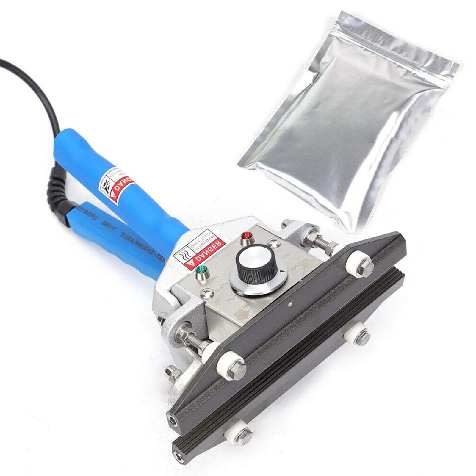 Macchina per sigillare sacchetti di plastica per Mylar, Foil, sacchetti di carta kraft - Uso commerciale, sigillatrice a caldo affidabile per varie dimensioni, soluzione di imballaggio alimentare