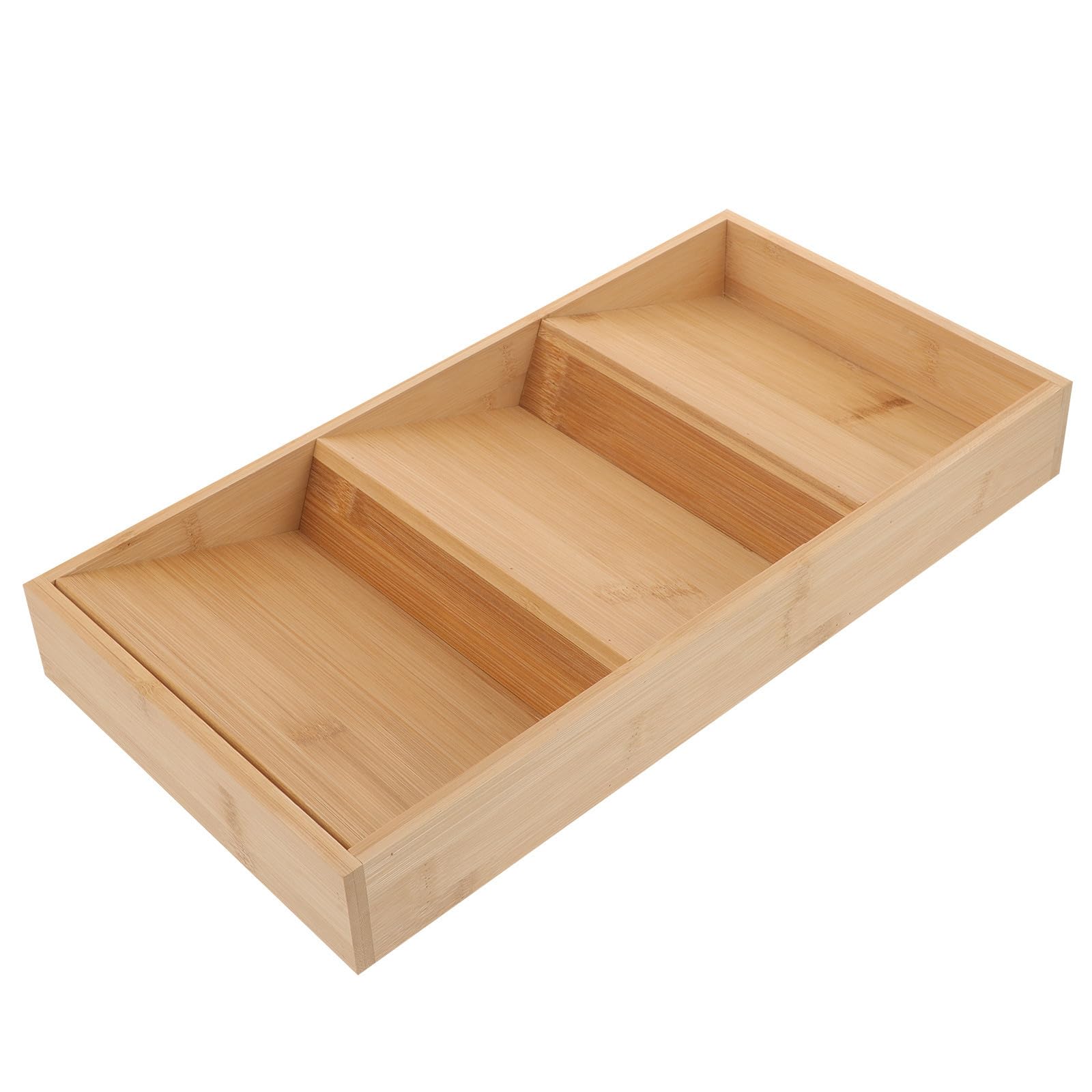 INOOMP Especiero de 3 Niveles de Bambú, Organizador para Cocina y Cajón