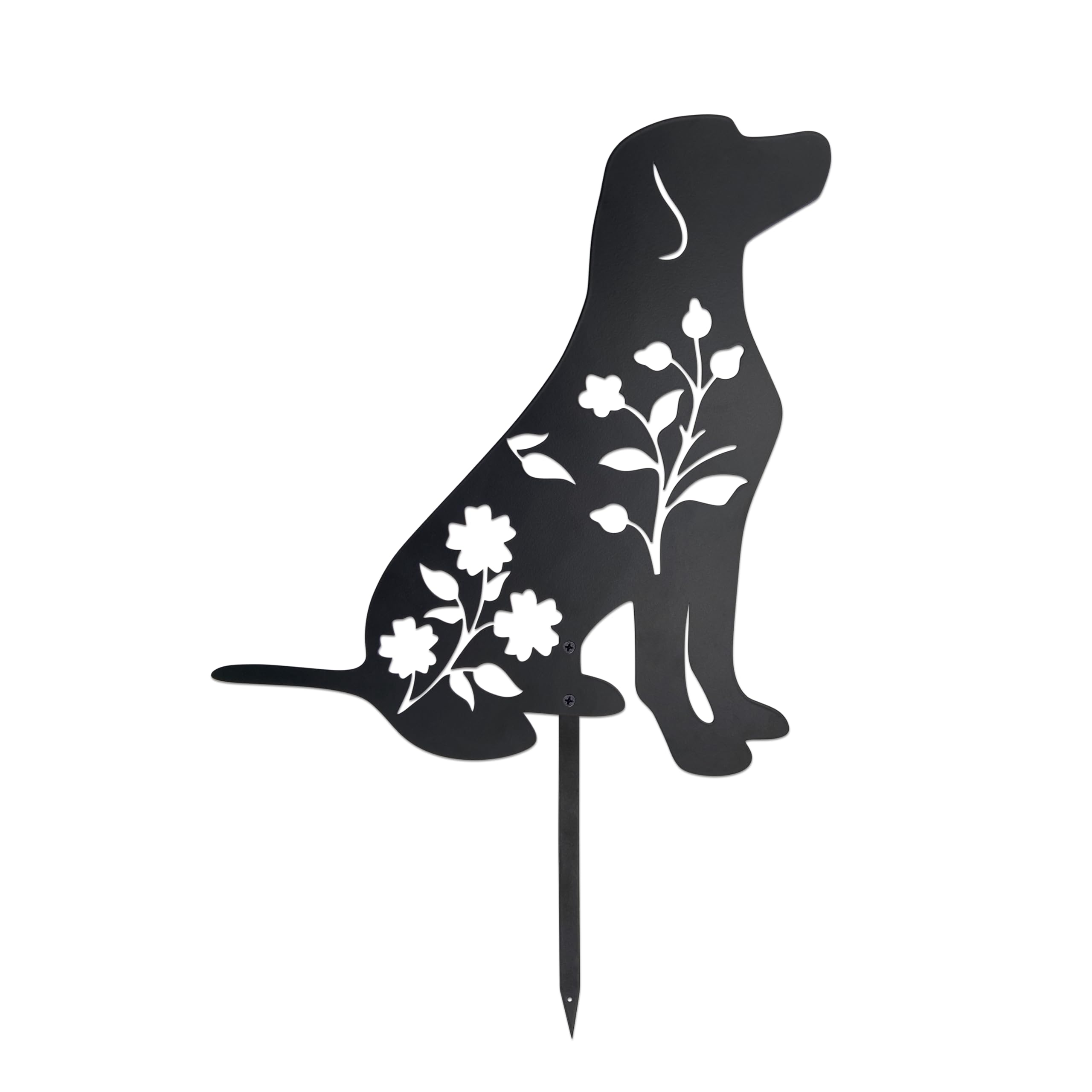 Urbraneco Labrador Retriever Garden Stake - Durable Outdoor Dog Statue For Lawn Décor