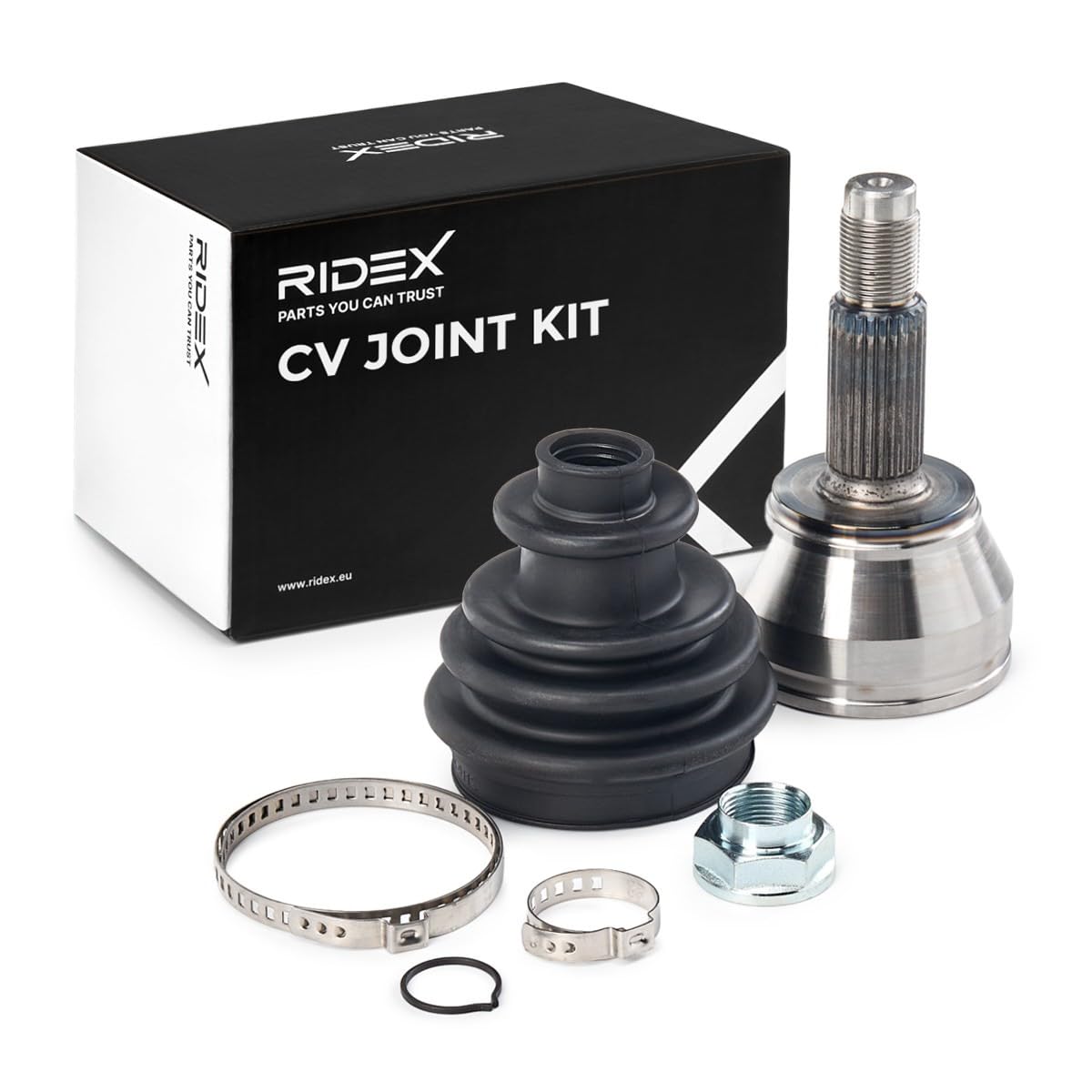 RIDEX 5J0140 Kit giunti semiasse Anteriore Compatibilità con FORD Fiesta Mk4 Hatchback JAS, JBS