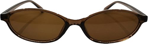 VIGUEUR Lentes de sol ovalados retro de ojo de gato para mujer, lentes de sol polarizados retro ovalados de los años 9, Oro