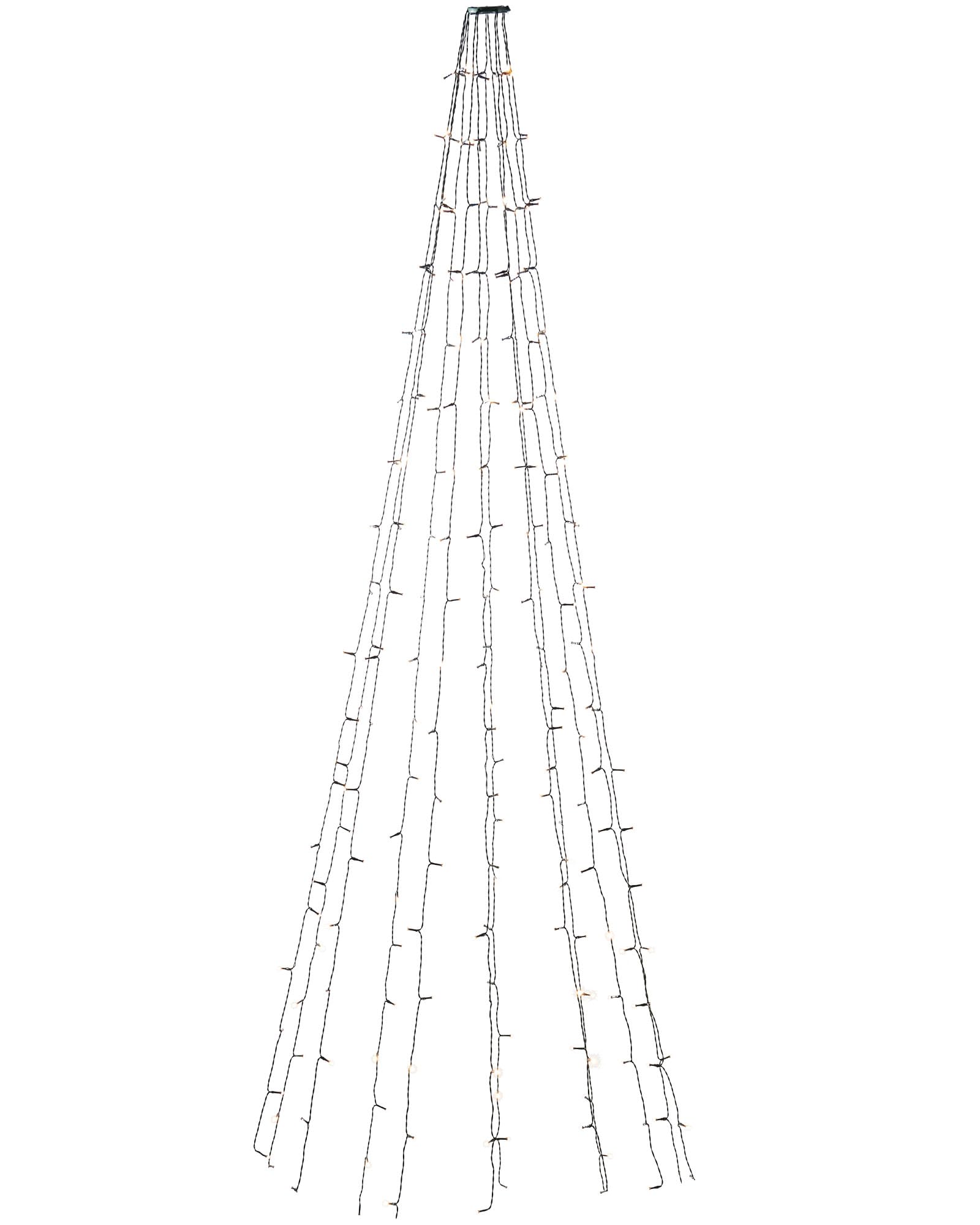 WeRChristmas 240 Warm White LED Circle Light String