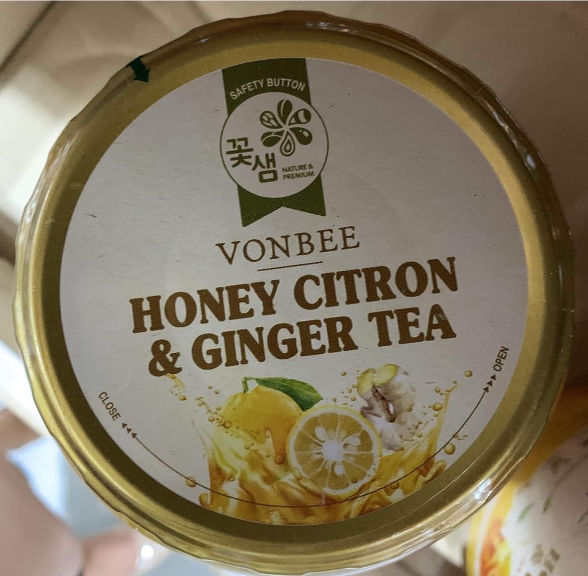 VONBEE TÈ DI CITRON E Zenzero DI MIELE 2 kg.