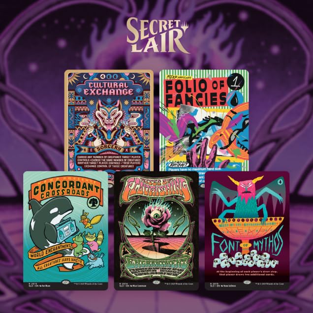 Magic the Gathering Secret Lair x KEXP: You Are Not Alone (Non