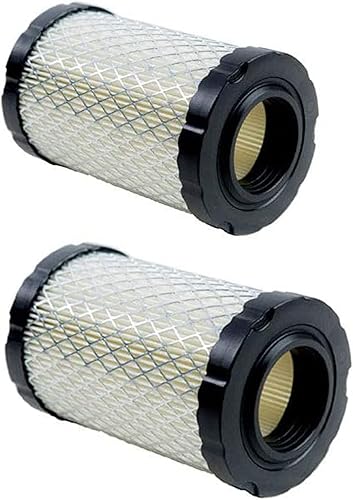 Miniatura 6 de Filtro de aire y prelimpiador 796031 compatible con tractor de césped Briggs Stratton 796031 591334 31A607, John Deere MIU14395, Husqvarna YTH24V48