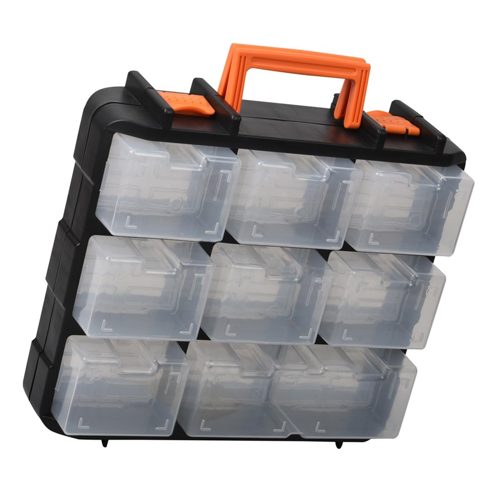 Multifunktionale Werkzeug Organizer Aufbewahrungsbox Mit Verstellbaren Abschnitten Ideal Für Die Aufbewahrung Von Befestigungselementen Und Kleinem Zubehör. Angelgerät Box