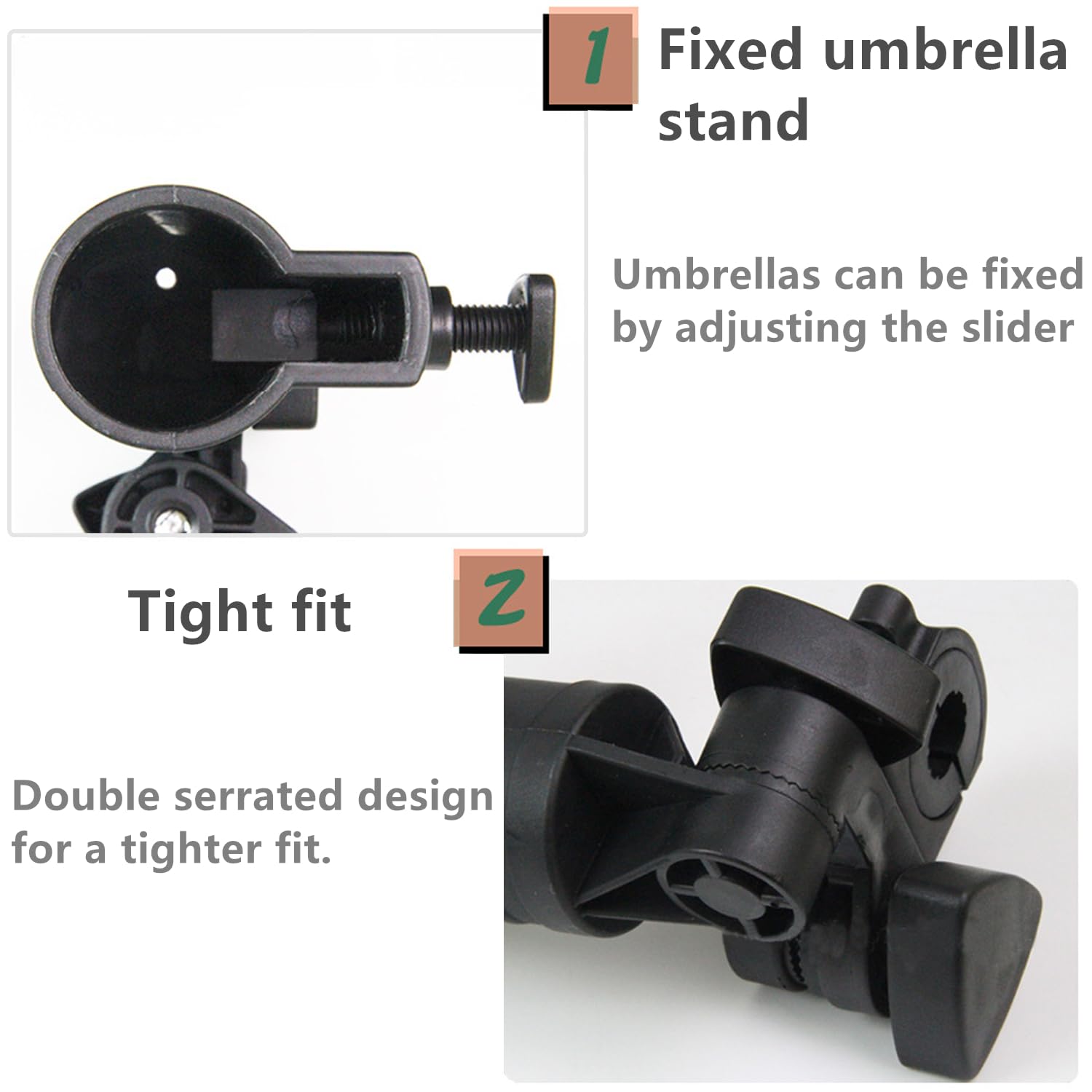 Soporte ajustable para paraguas de carrito de golf accesorio universal
