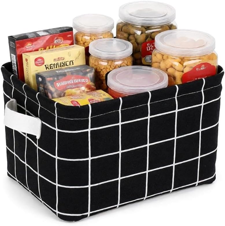 caktraie Foldable Slim Storage Bin to Arrange Food Storage Container Collections