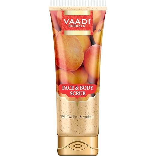 Vaadi Herbals Walnut Apricot Scrub 110g