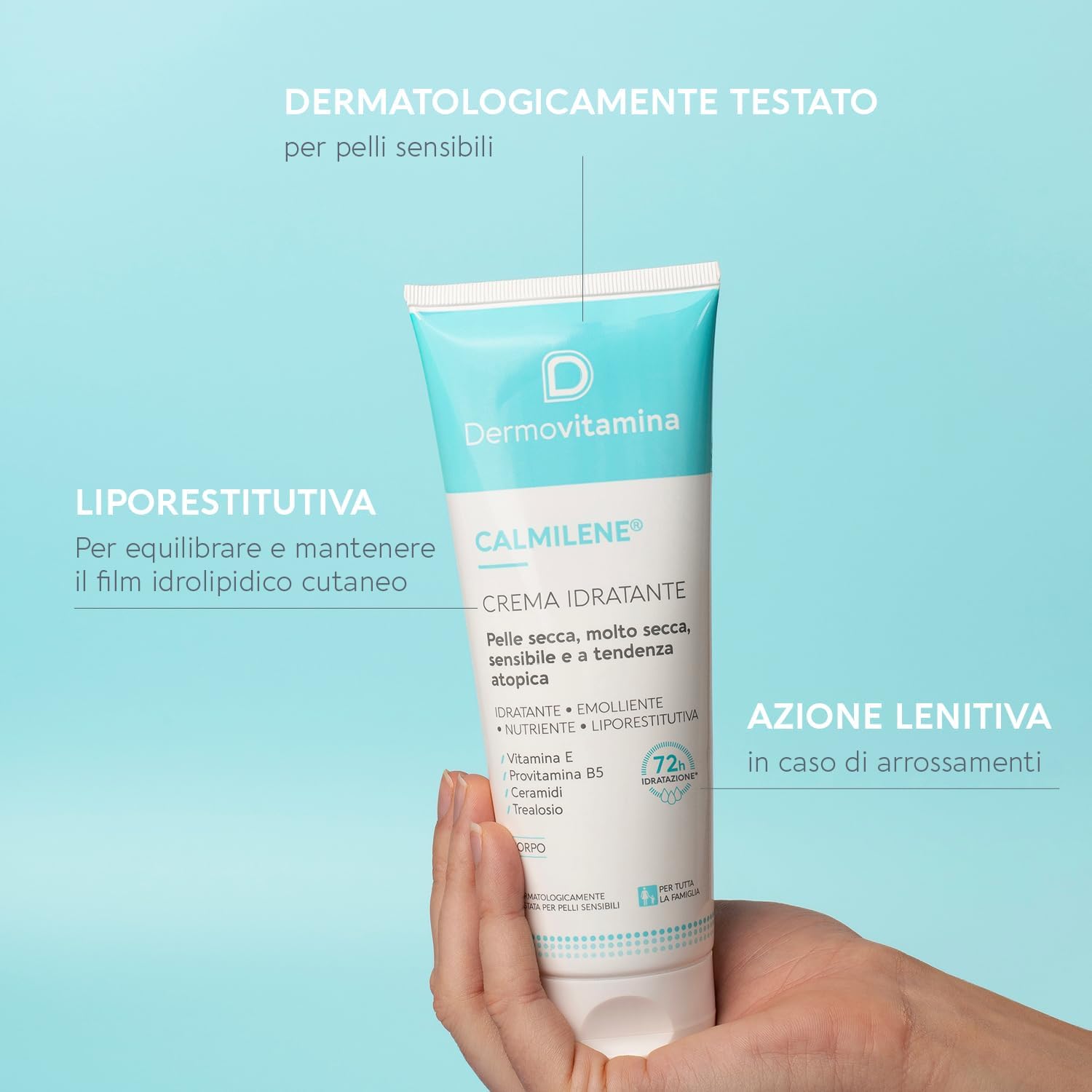 Dermovitamina Calmilene Cream Dry Skin 250ml - Image 4