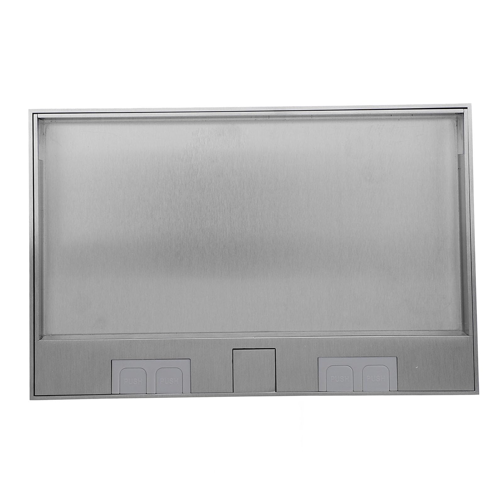 Bewinner Scatola di Derivazione da Incasso A Pavimento, 16 A 4000 W con 2 Prese CA e 2 Porte USB, Presa Incorporata in Stile Marmo per Ufficio, Scuola e Uso Commerciale