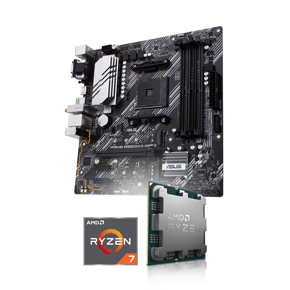 Bundle Ryzen 7 5700X 8X 3.4GHz Processor 16GB DDR4 ASUS