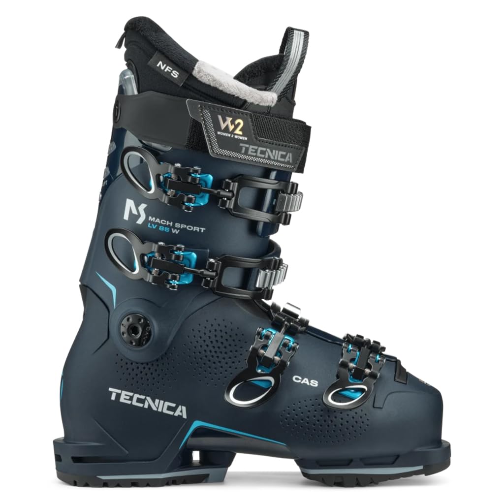 Tecnica Women's Mach Sport LV 85 W Ski Boots 2025 Ink Blue 23.5cm