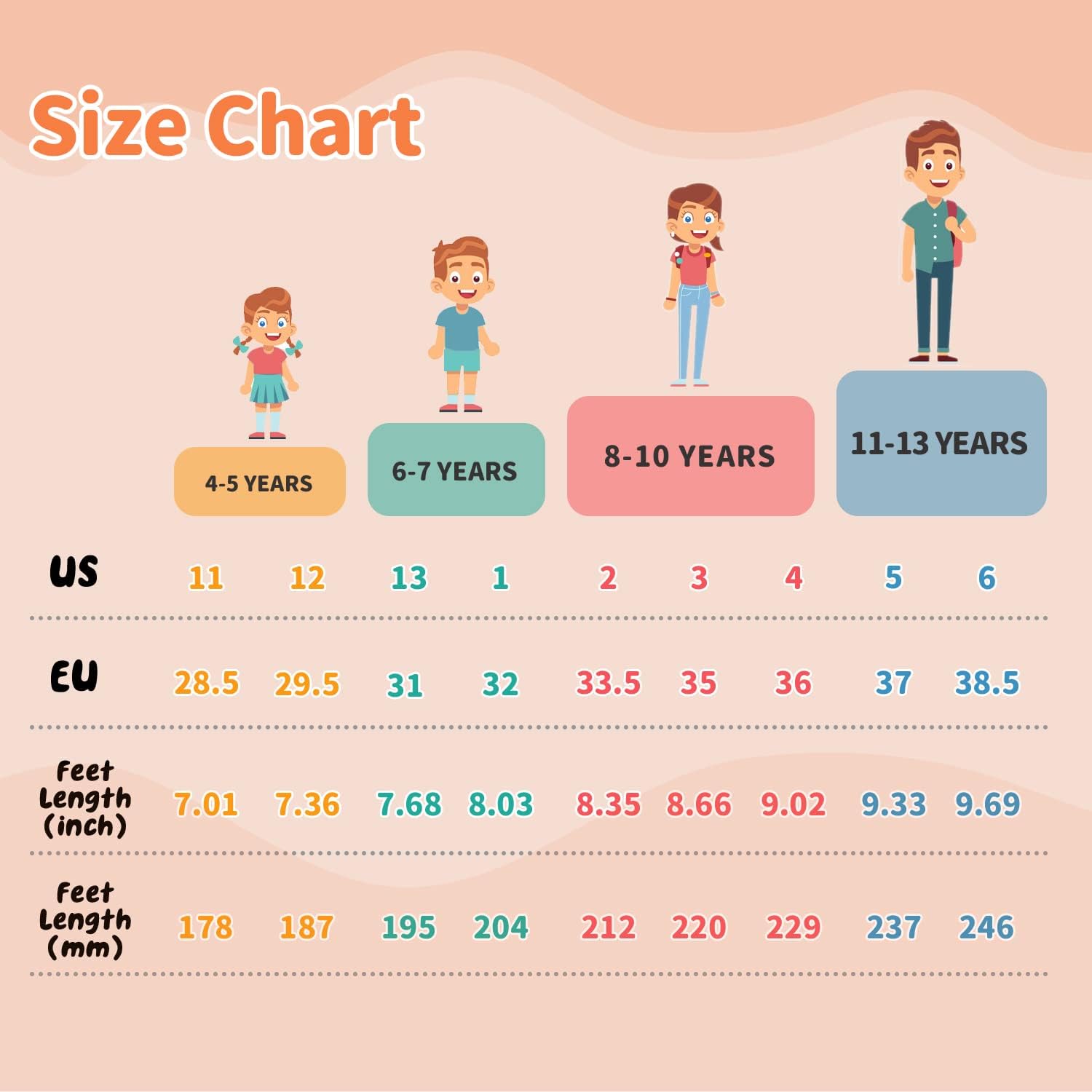 Kids Sneakers for Boys Girls Athletic Running Walking Shoes Lightweight Sports Tennis Shoes Adjustable Strap Sneaker for Little Kid Big Kid Gym School