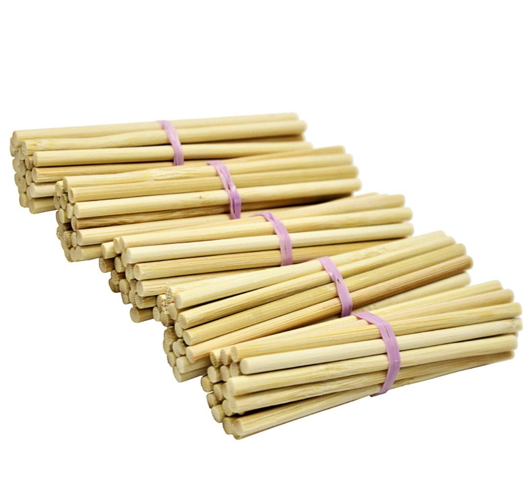 generic Aadya Crafts Sticks Round White 3.5 inch 100 pcs-picture-34