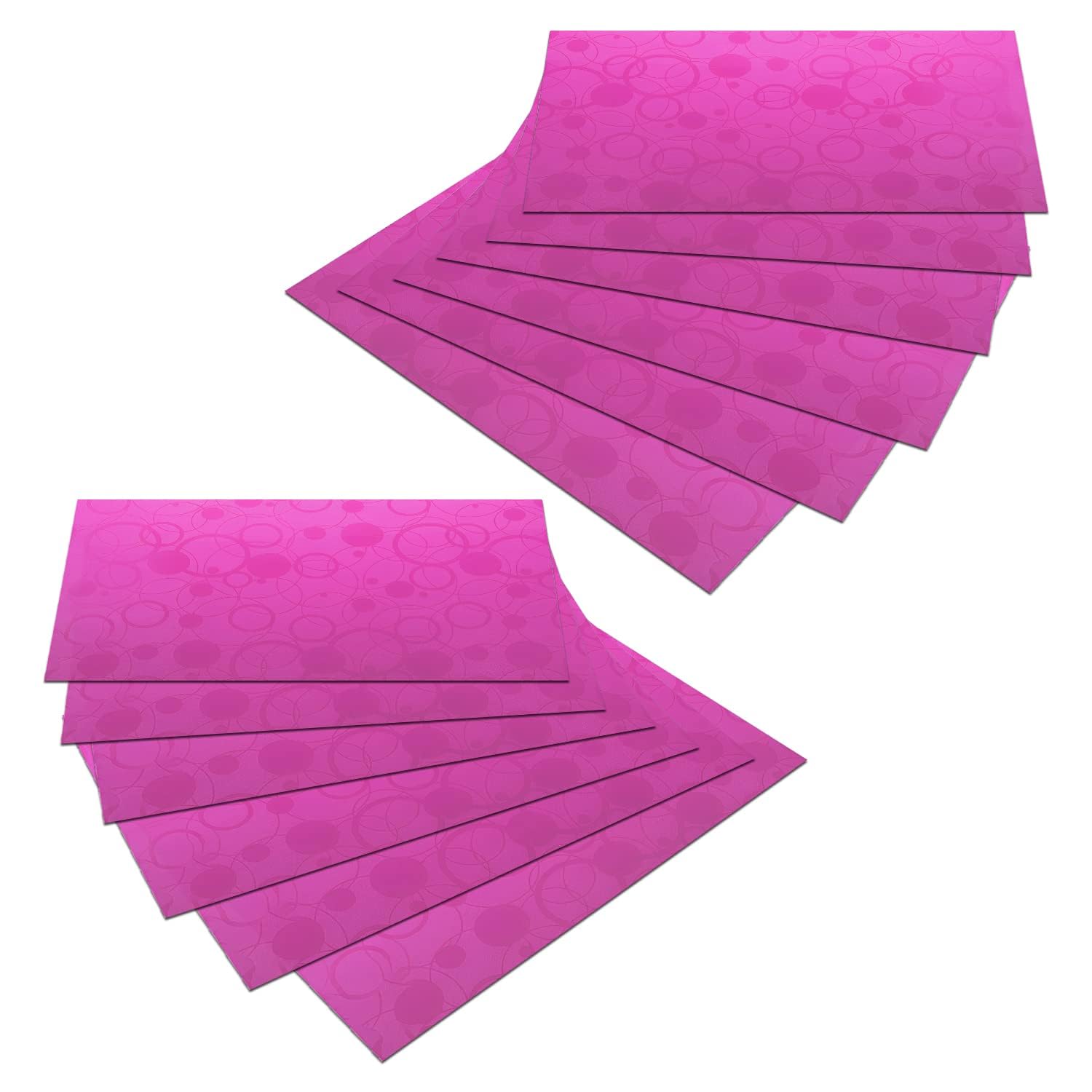 Kuber Industries Fridge Mats - 6 Pack White -8 Kuber Industries Fridge Mats - 6 Pack White -8