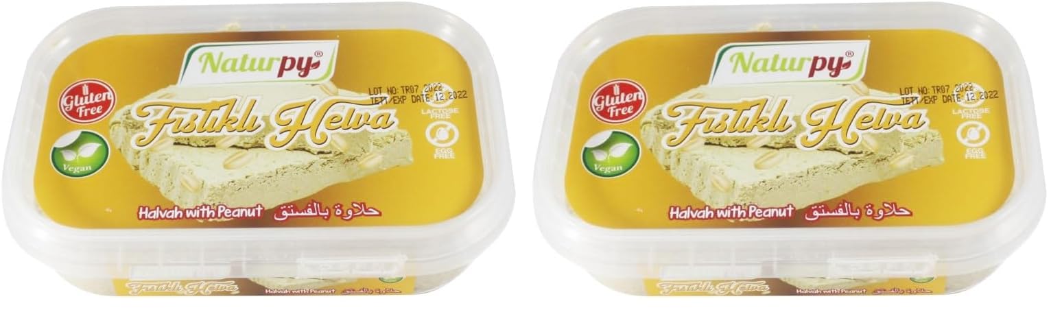 Naturpy Glutensiz Vegan Fıstıklı Helva (2 paketi)