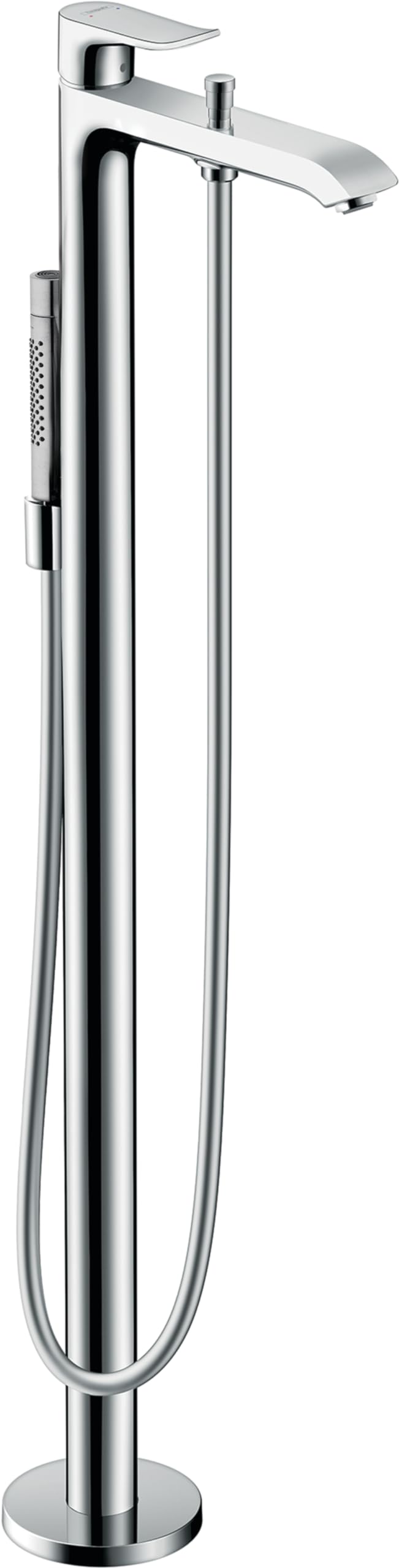 hansgrohe Modern Metris 1-Handle 5-inch Wide Wall-Mounted 