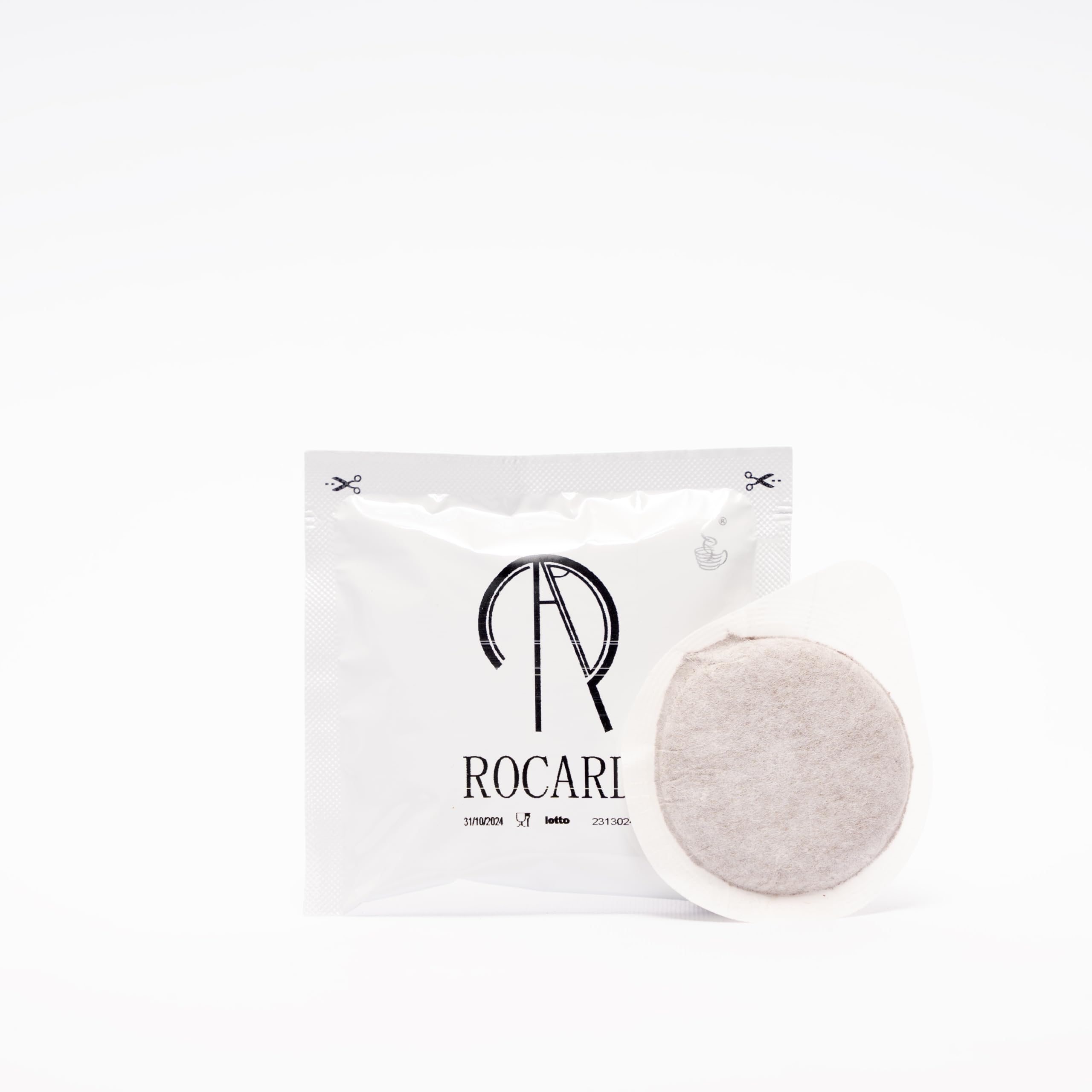 Café Rocard® | Vaina compostable | 150 vainas | Café Seleccionado, Tostado y Tostado en Italia | Mezcla clásica