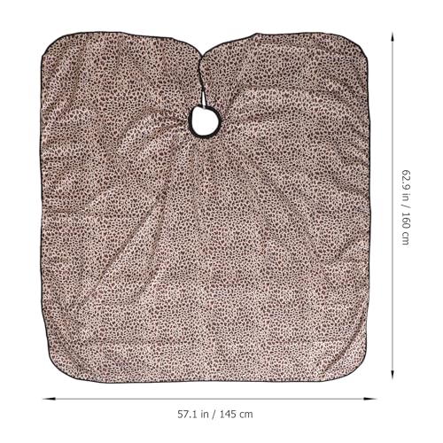 Capa para Corte de Pelo Estampado Animal para Adultos miniatura 2