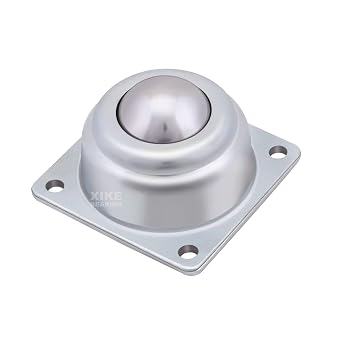 XiKe Ball Transfer Unit, 1-1/2 Inch Ball, Carbon Steel, 6 Pack