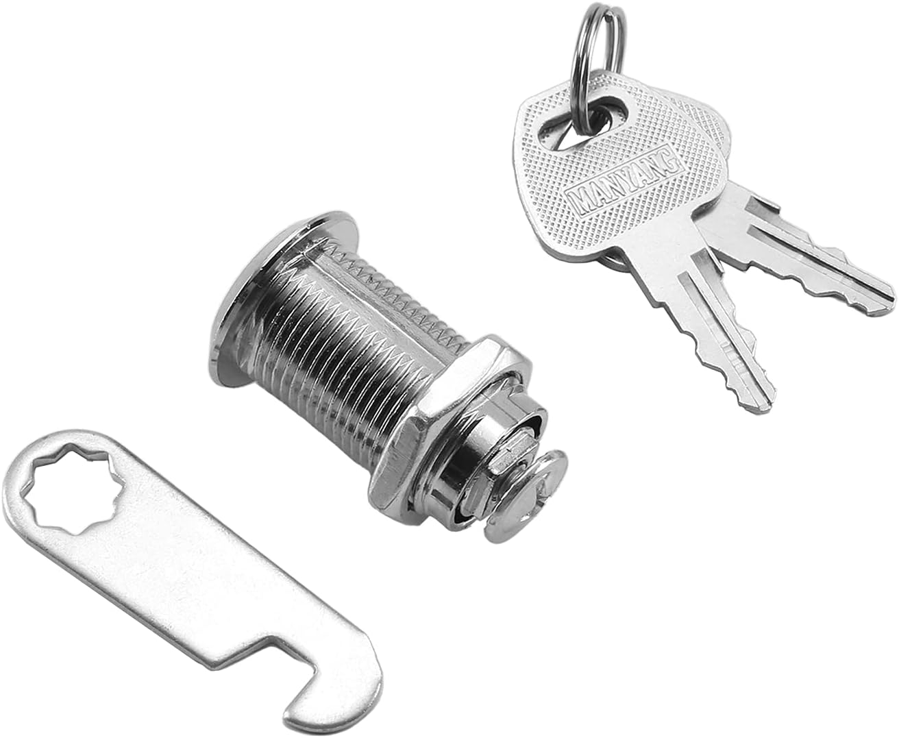 MroMax 1 Set Drawer Cam Lock,Security Lock DIY Furniture