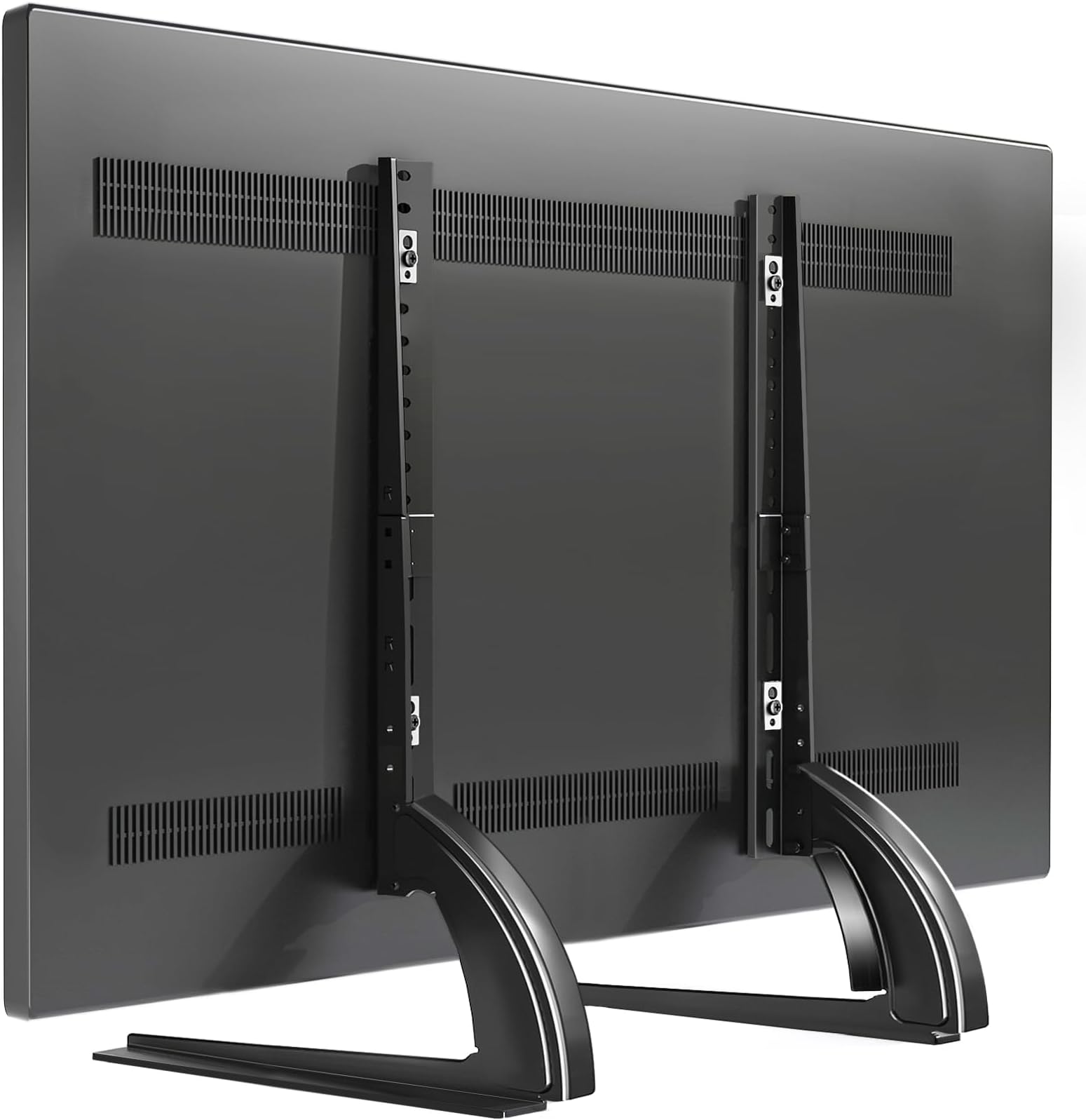 TV Stand, Universal Mobile TV Stand for Plasma LED LCD Flat Screen TVs from 37 to 75 Inches, Supports up to 45 kg, VESA Max 600 x 400 mm
