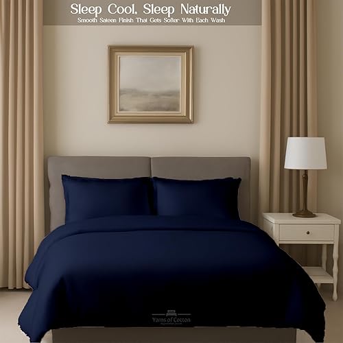 Miniatura 25 de Juego de 4 piezas para sofá cama, 100% algodón de 400 hilos, sábana bajera con bolsillos profundos, suave, sin arrugas y transpirable, calidad