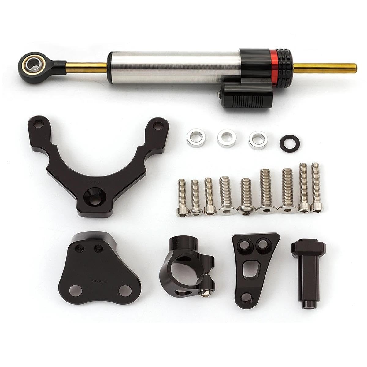 Lenkstabilisierung Dämpfer Für Kawasaki Z900 Z 900 2017-2022 2023 Motorrad Lenkungsdämpfer Stabilisator Dämpfer Halterung Unterstützung Kit (Color : 7)