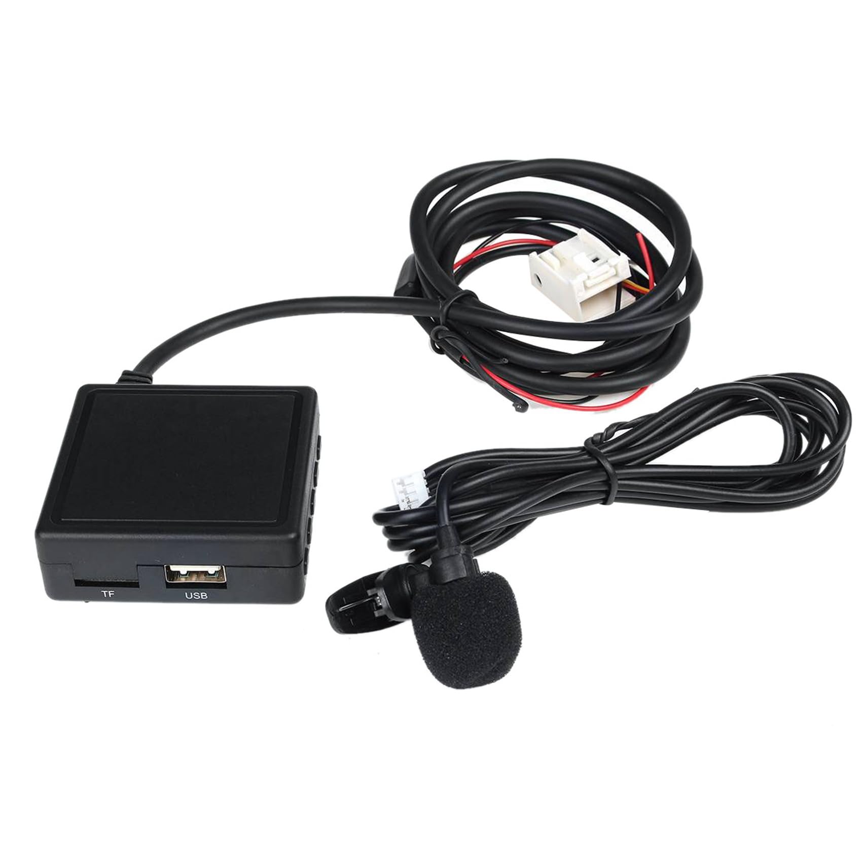 rieder 2 x Bluetooth bezprzewodowy zestaw głośnomówiący adapter AUX do W203 W209 W211 adapter do telefonu