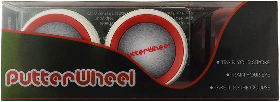 ProActive Sports Putter Wheel Golf Putting Training Aid 2 Pack