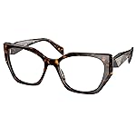 Prada PR 18WV 2AU1O1 Tortoise Plastic Fashion Eyeglasses 54mm