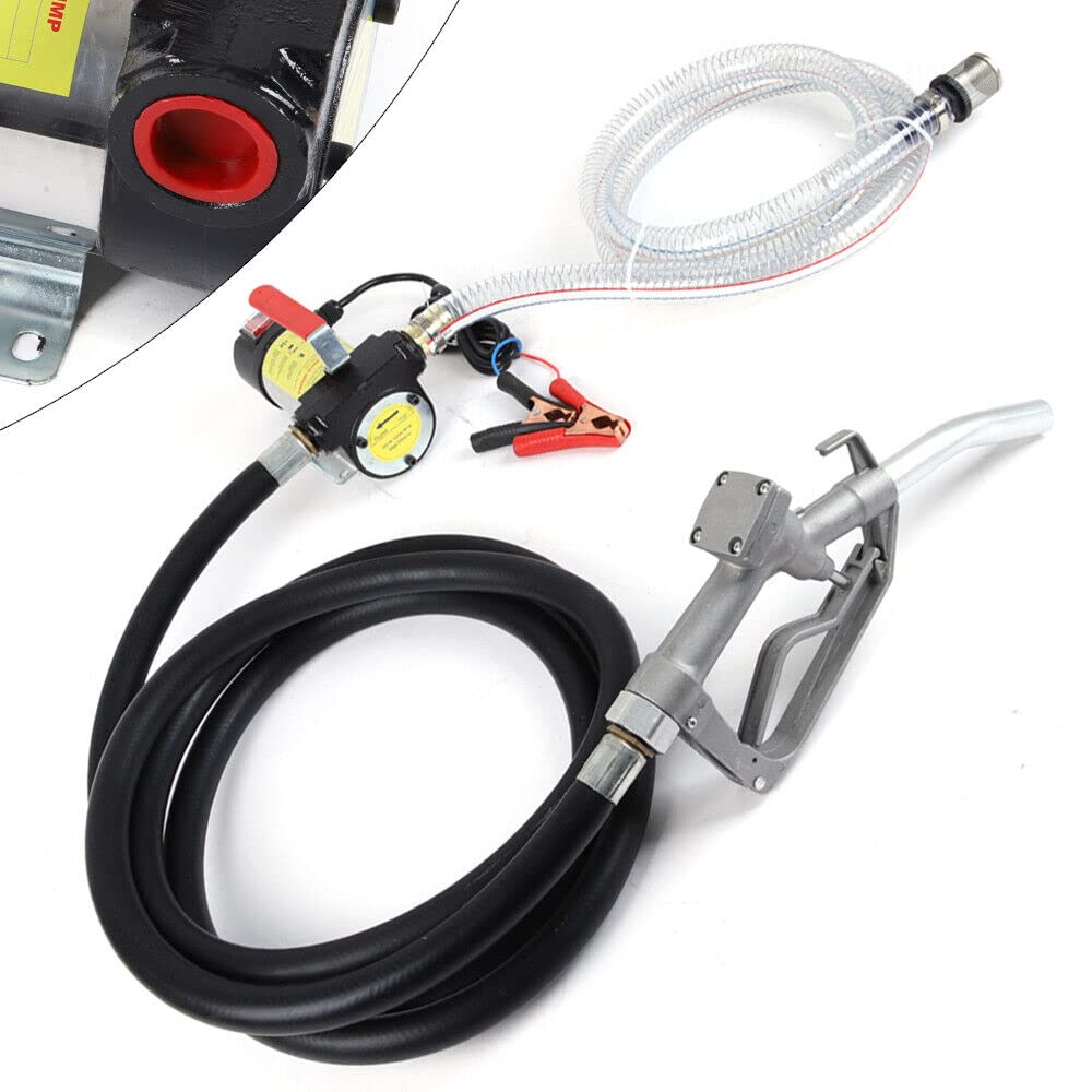 Bomba de aceite autocebante eléctrica, 50 L/min bomba de transferencia automática