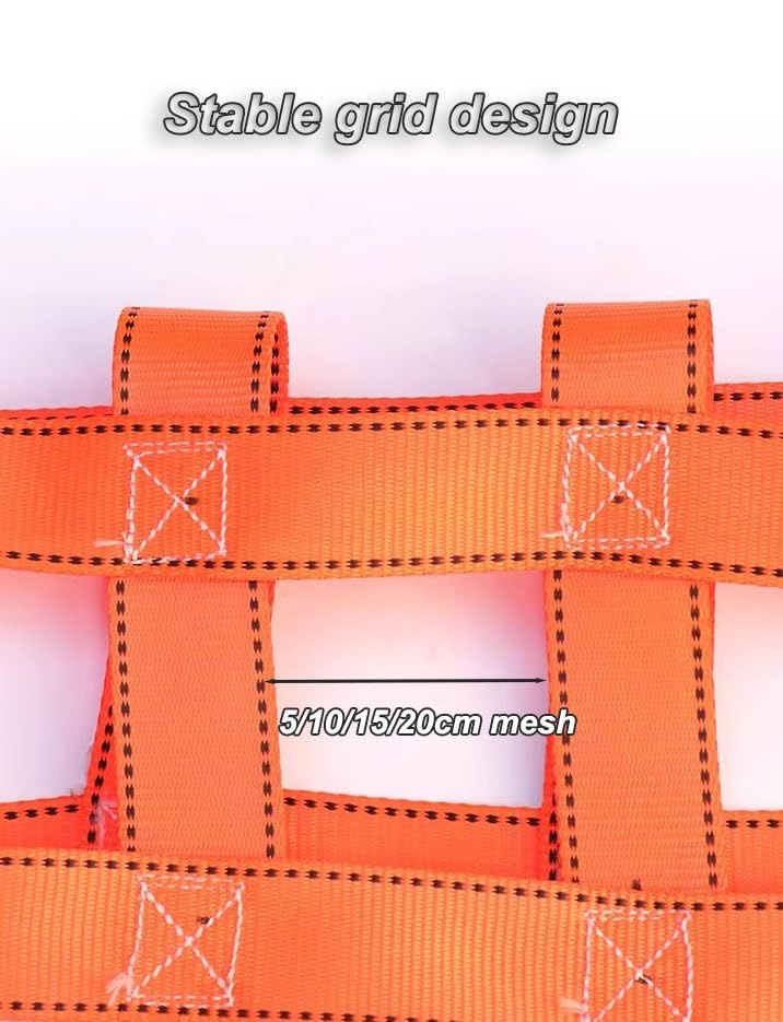 Sangles de levage de sécurité et filet de cargaison pour gréement stable