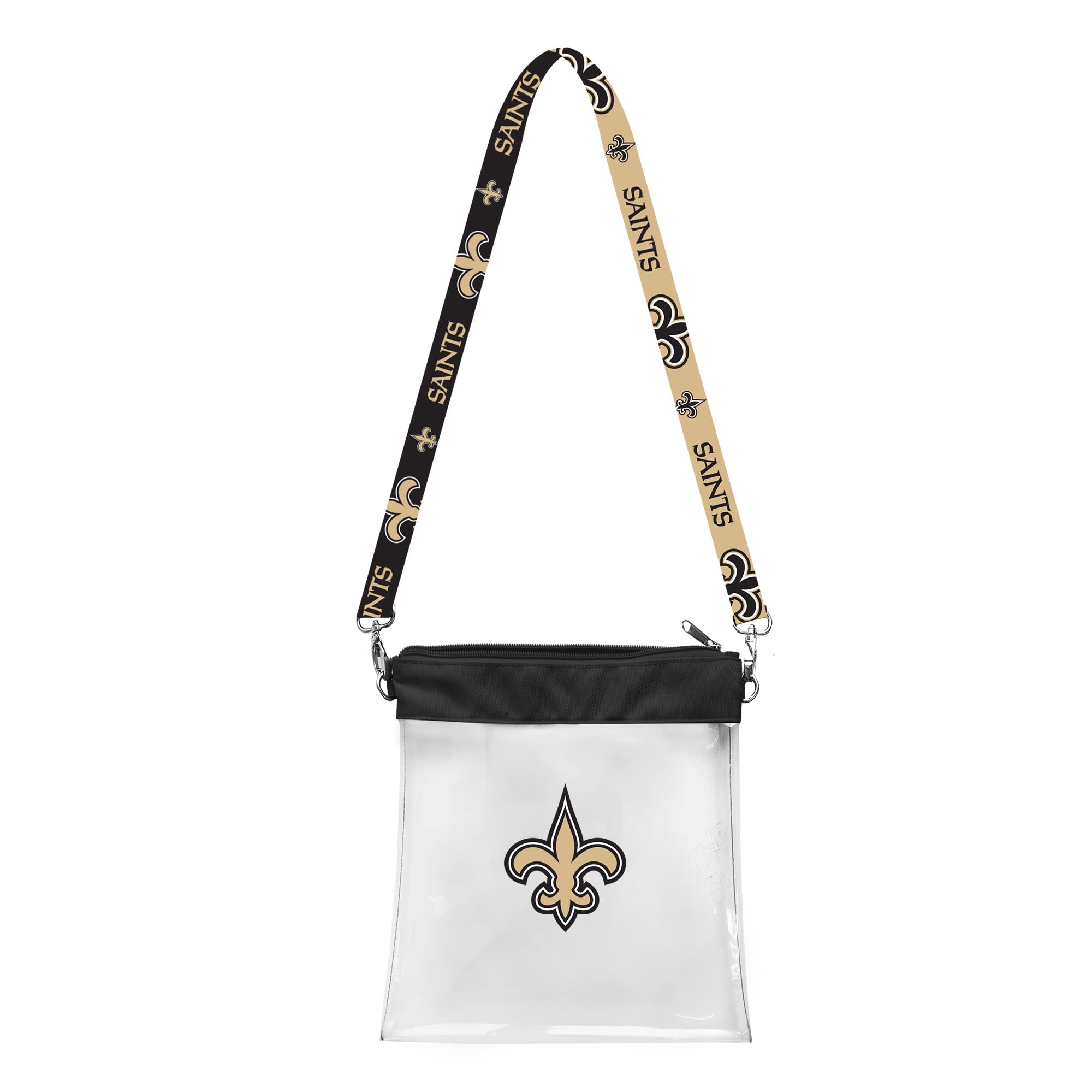 LittlearthNFL Clear Pattern Strap Bag