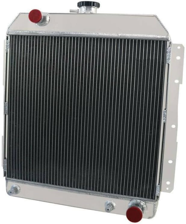 3 Row Aluminum Radiator for 1958 Chevy Impala Caprice Bel Air Biscayne 4.6L 5.7L V8