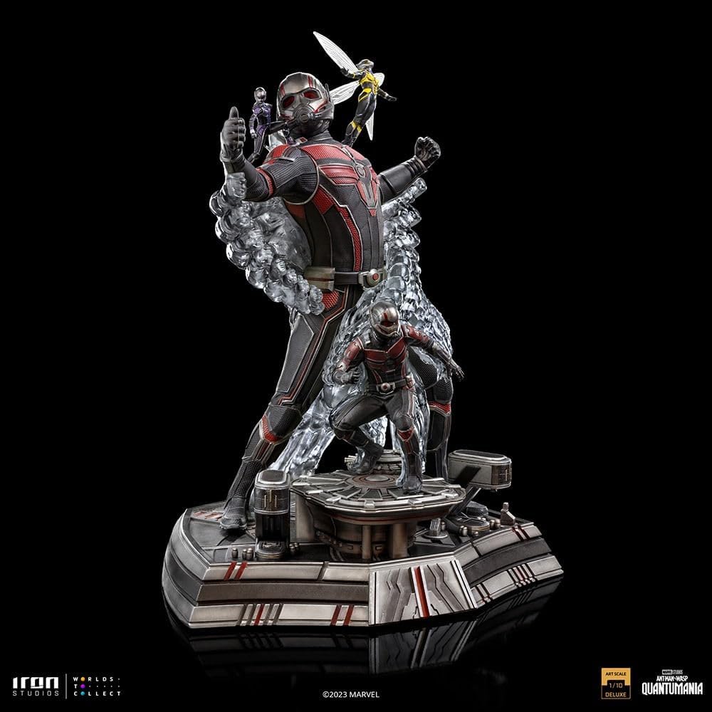 Iron Studios Collectible Statue Ant-Man and The Wasp Deluxe - Ant-Man and The Wasp Quantumania - Art Scale 1/10 Polystone Multicolor 16 inches