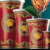 Versace Rosenthal Vase MEDUSA rot H 26 cm - (14091 102721 26026)