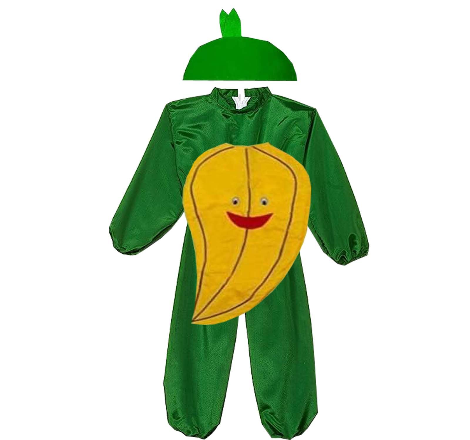 MODERNAZ Friut dress for kids | cutout with jumpsuit cap kids fancy dress costume (2-10 years old kids | (2-4 Years, Banana dress) (B0D653ZPRP) Amazon Price History, Amazon Price Tracker