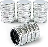 Tampas de haste de válvula de pneu de alumínio - antiferrugem, alumínio anodizado premium, resistente à corrosão, fácil instalação, ajuste universal para carro, caminhão, bicicleta, SUV